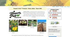 Desktop Screenshot of farmerspick.com