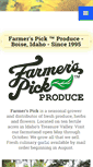 Mobile Screenshot of farmerspick.com